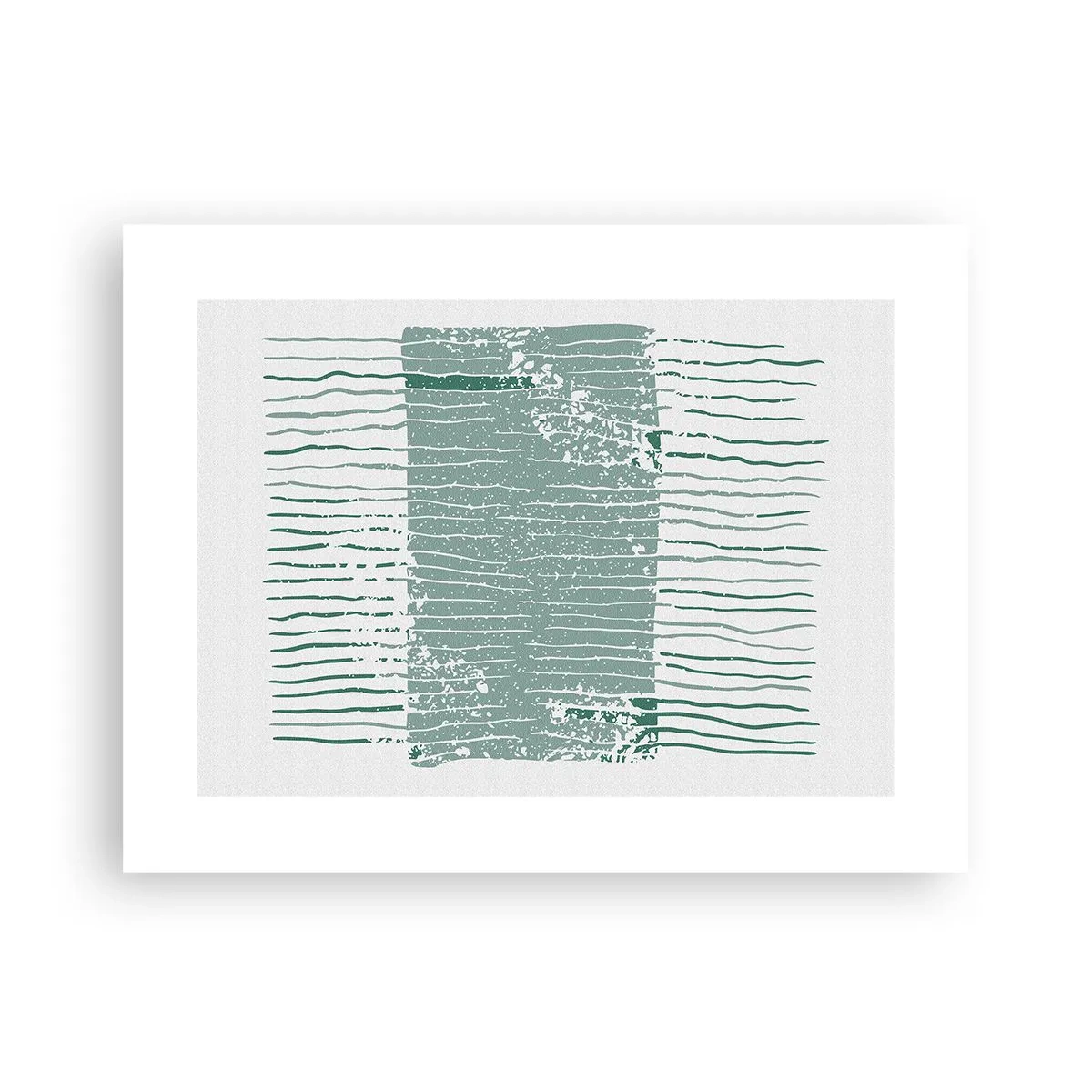 Affiche - Poster - Abstraction de la mer - 40x30 cm