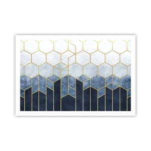 Affiche - Poster - Composition en rythme syncopé - 91x61 cm