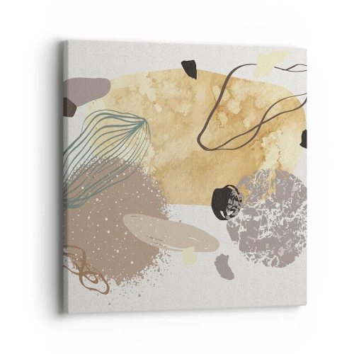 Impression sur toile - Image sur toile - Plumcologie appliquée - 40x40 cm