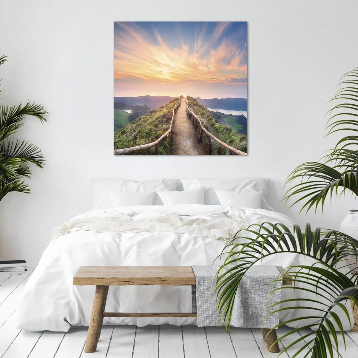 Impression sur toile - Image sur toile - Proche du ciel - 30x30 cm