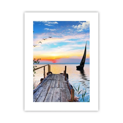 Affiche - Poster - Bonsoir! - 30x40 cm