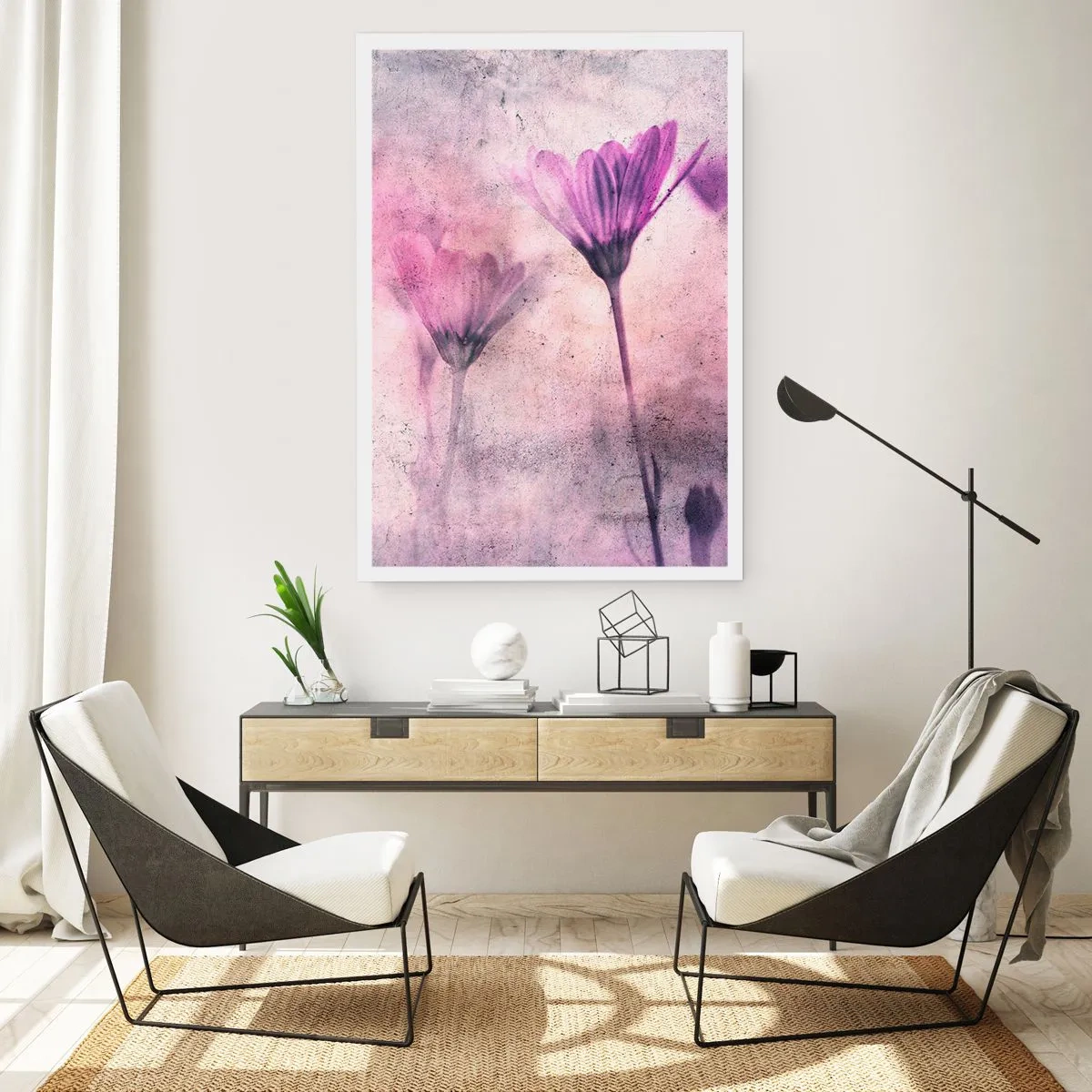 Affiche - Poster - Rêve de fleurs - 70x100 cm