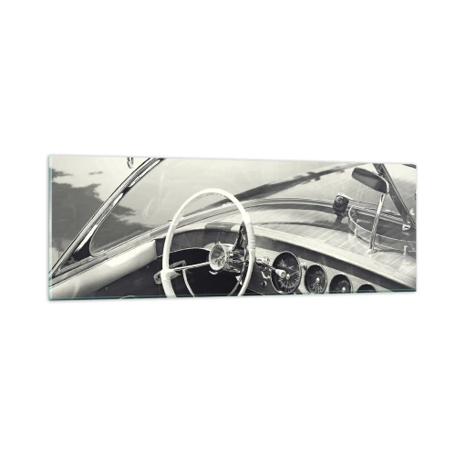 Impression sur verre - Image sur verre - Temps pour riche - 90x30 cm