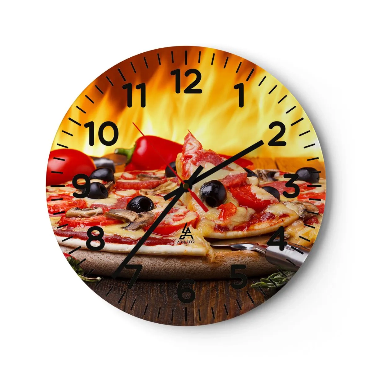 Horloge murale - Pendule murale - From Italy with love - 40x40 cm