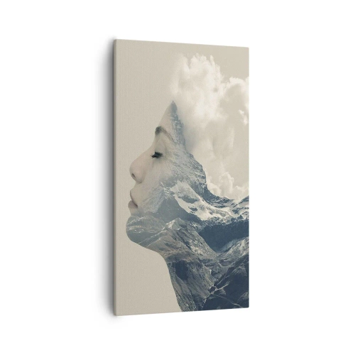 Impression sur toile - Image sur toile - La beauté des éléments - 55x100 cm