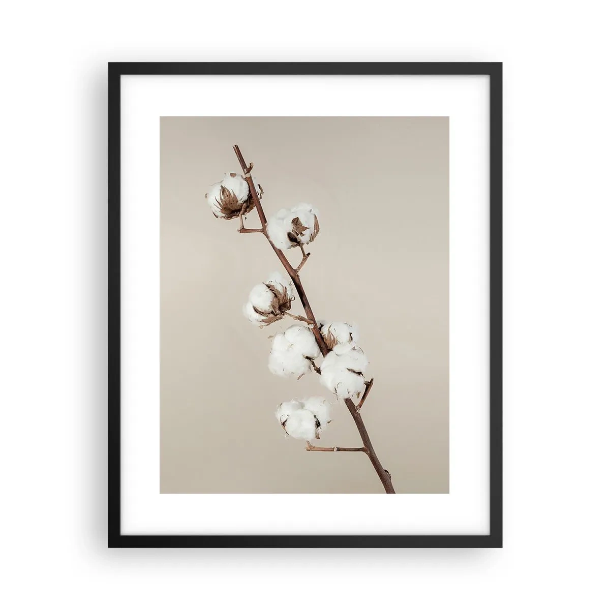 Affiche dans un cadre noir - Poster - A la source de la douceur - 40x50 cm