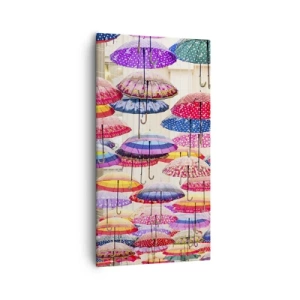 Impression sur toile - Image sur toile - Prairie de la ville - 55x100 cm