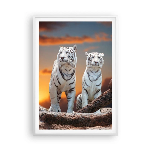 Affiche dans un cadre blanc - Poster - Tout comme à Narnia - 70x100 cm