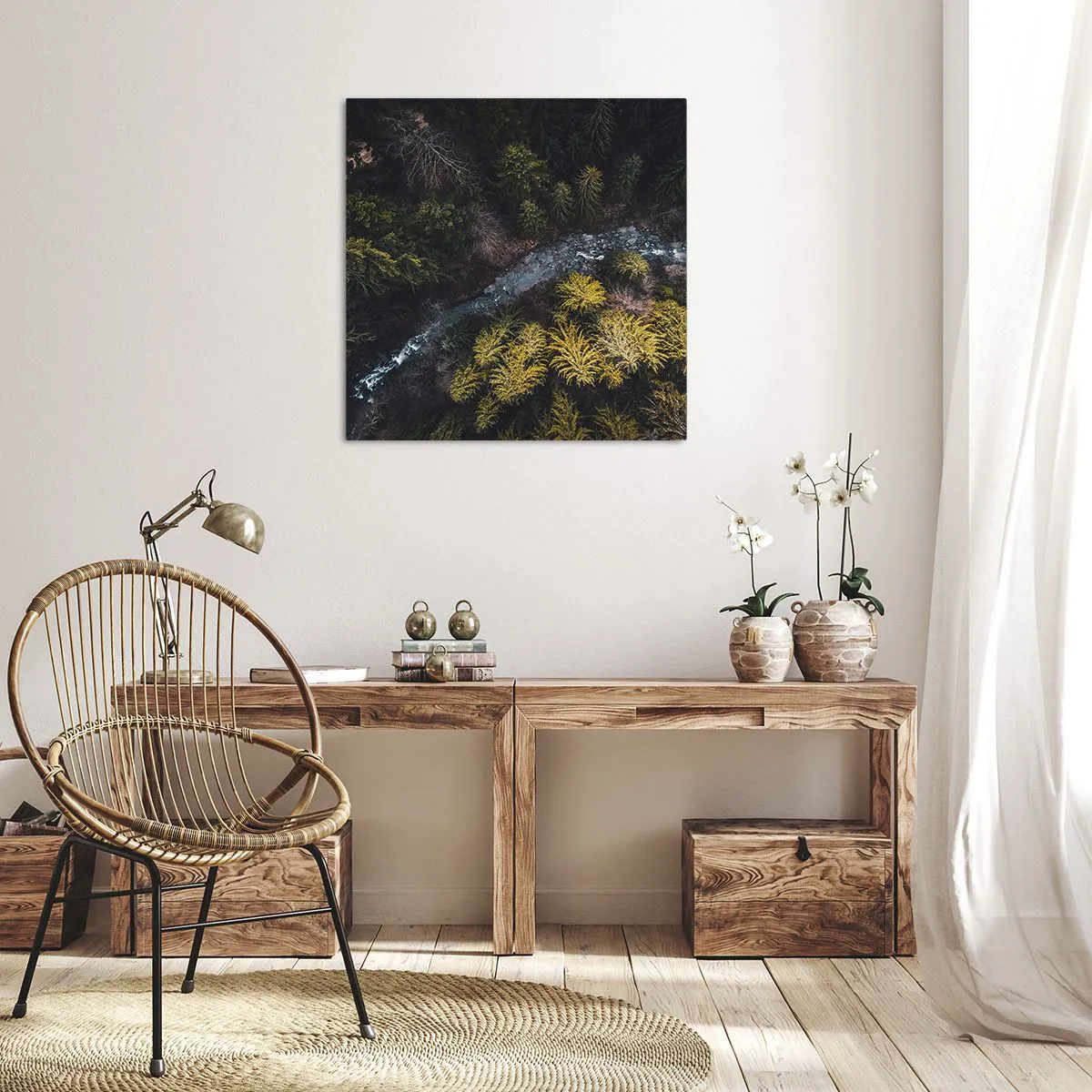 Impression sur toile - Image sur toile - De plus en plus vite - 30x30 cm