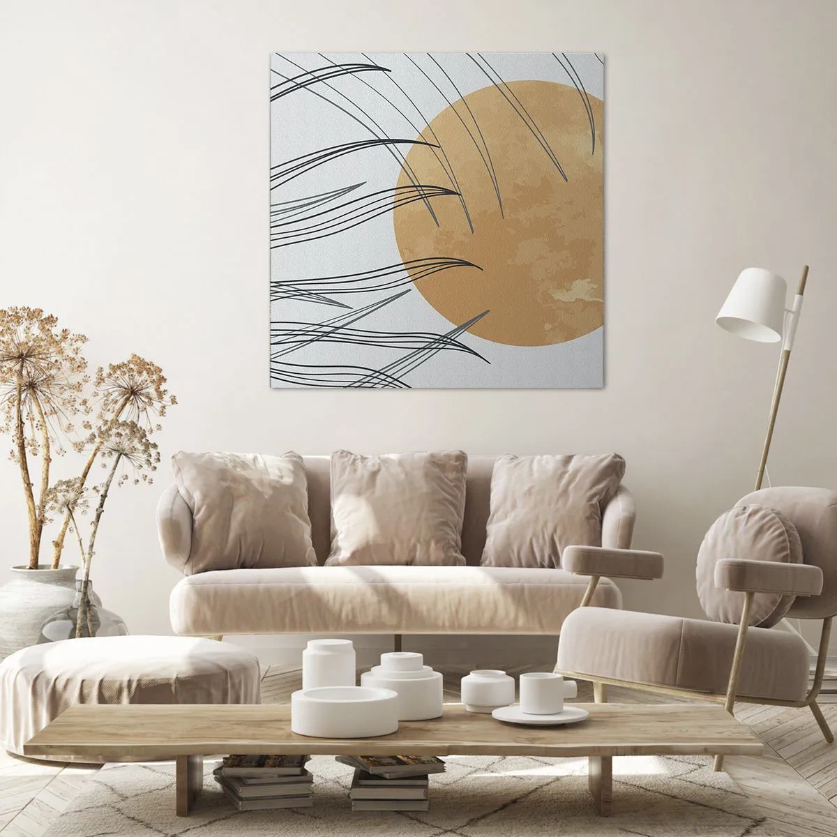 Impression sur toile - Image sur toile - Toujours vers le soleil - 40x40 cm