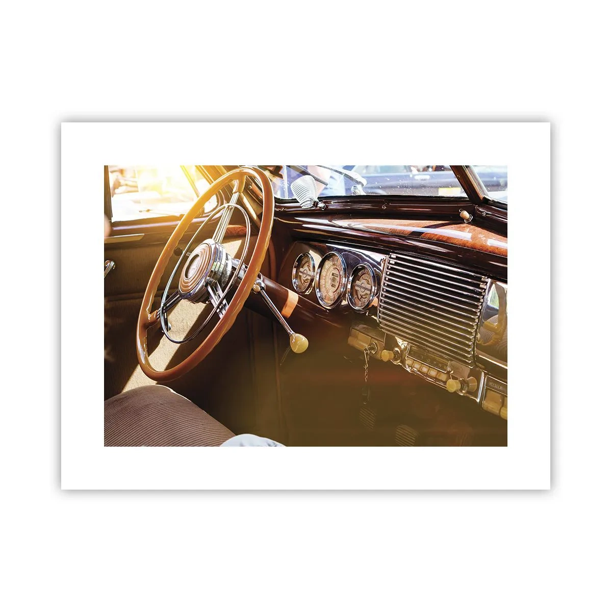 Affiche - Poster - Souffle de luxe venu du passé - 40x30 cm