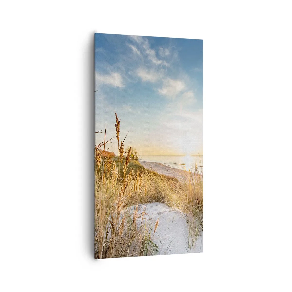 Impression sur toile - Image sur toile - Plage du nord - 65x120 cm