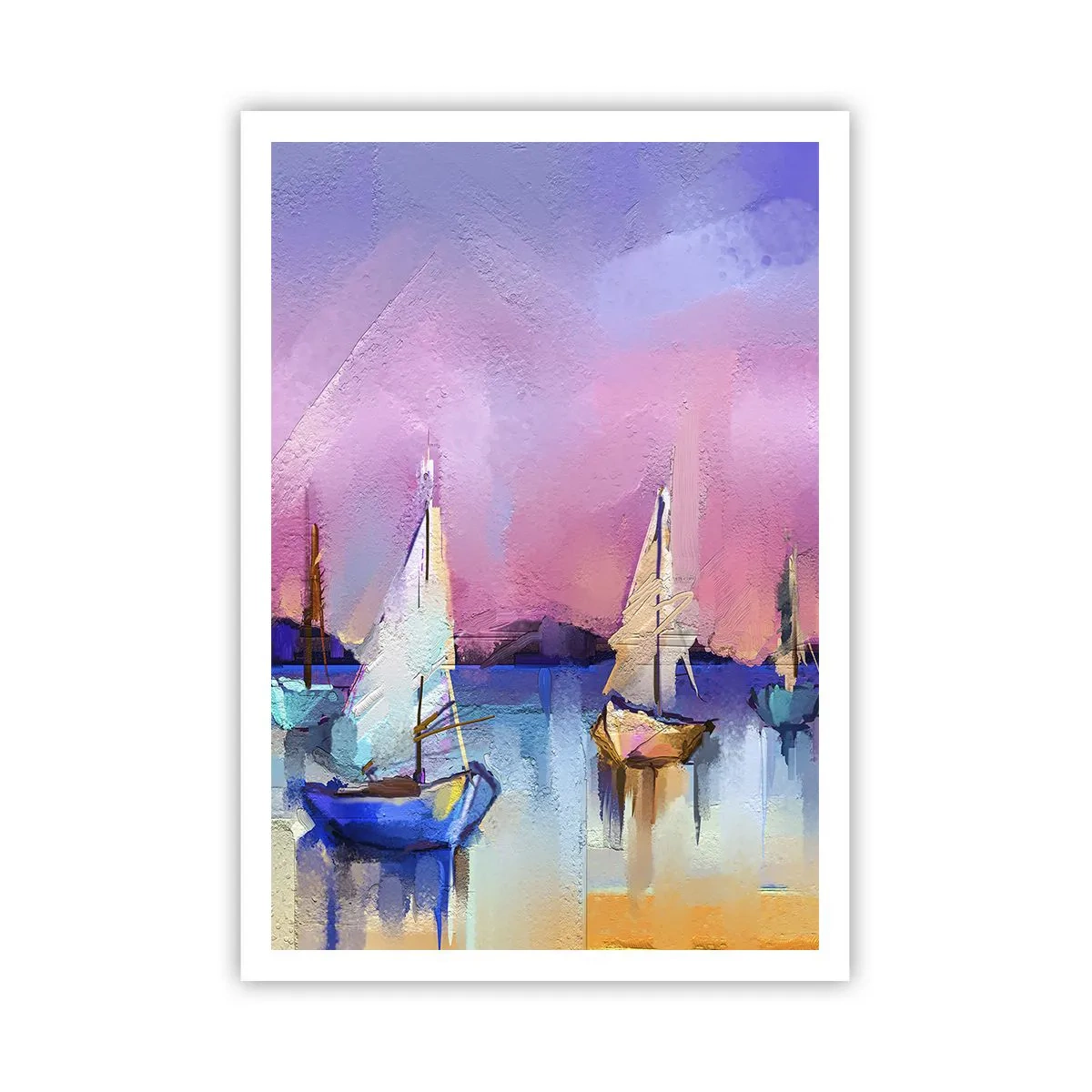 Affiche - Poster - Direction: les eaux larges - 70x100 cm