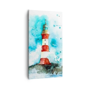 Impression sur toile - Image sur toile - Unité des éléments - 55x100 cm