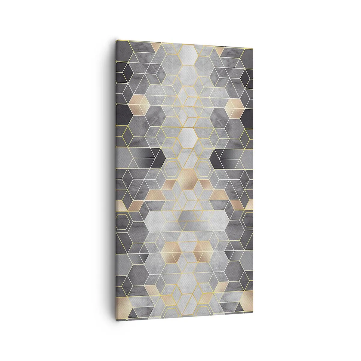 Impression sur toile - Image sur toile - Composition de diamants - 55x100 cm