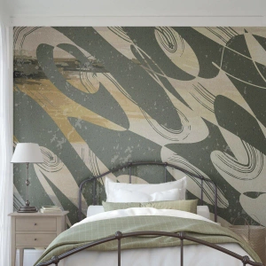 Papier Peint Photo Standard Eco - Abstraction rythmique - Abstraction, Moderne, Vieilli - 250x175 cm