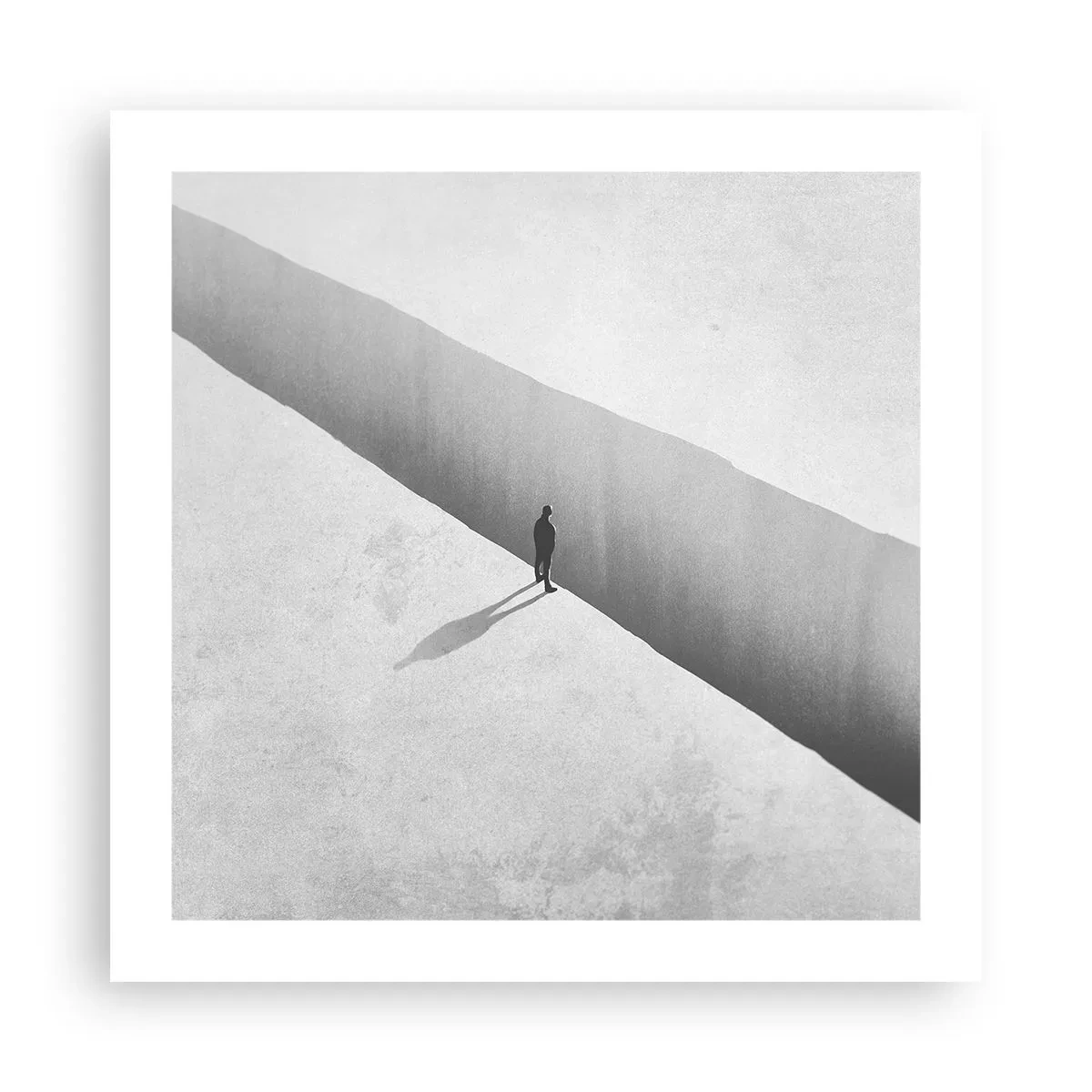 Affiche - Poster - Un objectif clair - 50x50 cm