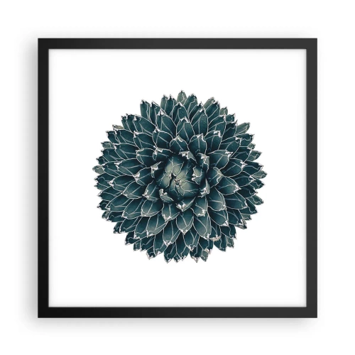 Affiche dans un cadre noir - Poster - Étoile du désert - 40x40 cm