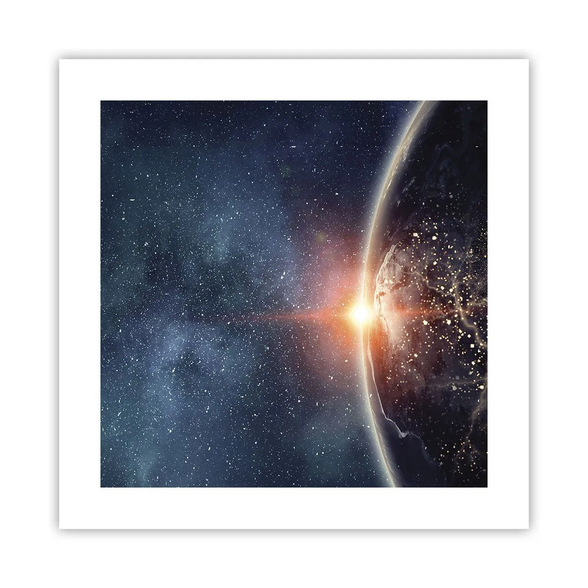 Affiche - Poster - Dans une nouvelle perspective - 40x40 cm