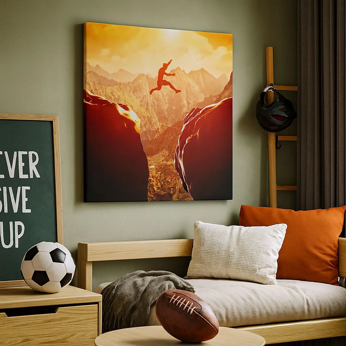 Impression sur toile - Image sur toile - Dépassement des limites - 30x30 cm