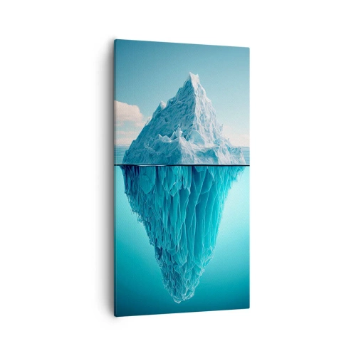 Impression sur toile - Image sur toile - Reine de Glace - 55x100 cm