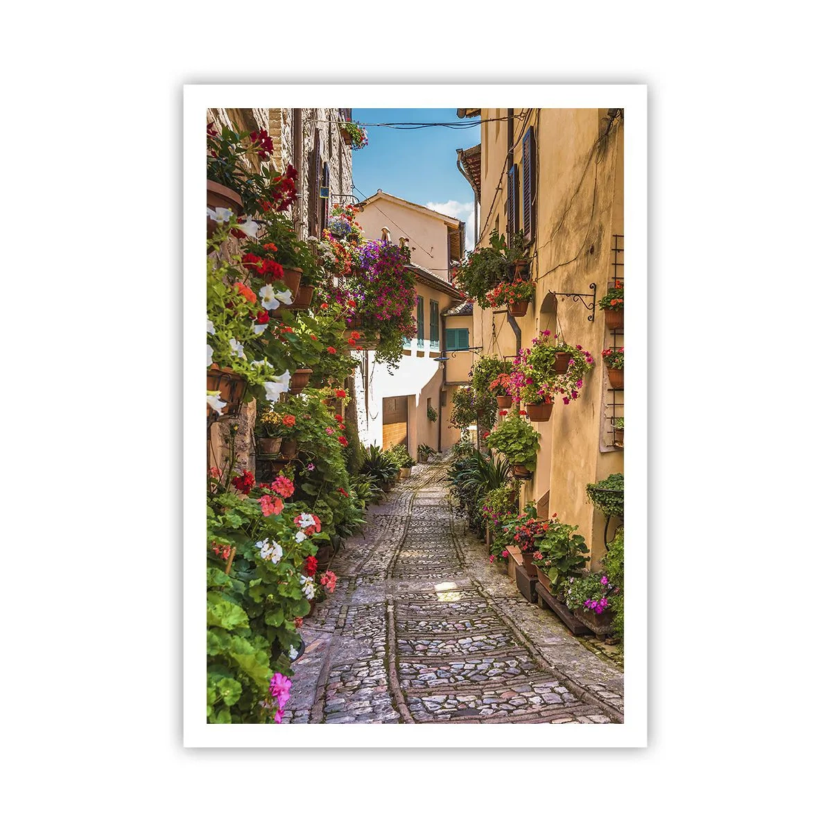 Affiche - Poster - Ruelle italienne - 70x100 cm