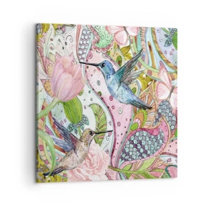 Impression sur toile - Image sur toile - Empêtré dans les vignes - 60x60 cm