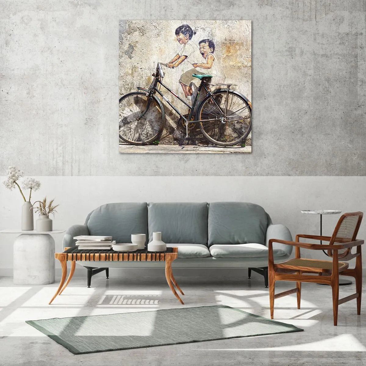 Impression sur verre - Image sur verre - Vrai ou faux? - 40x40 cm