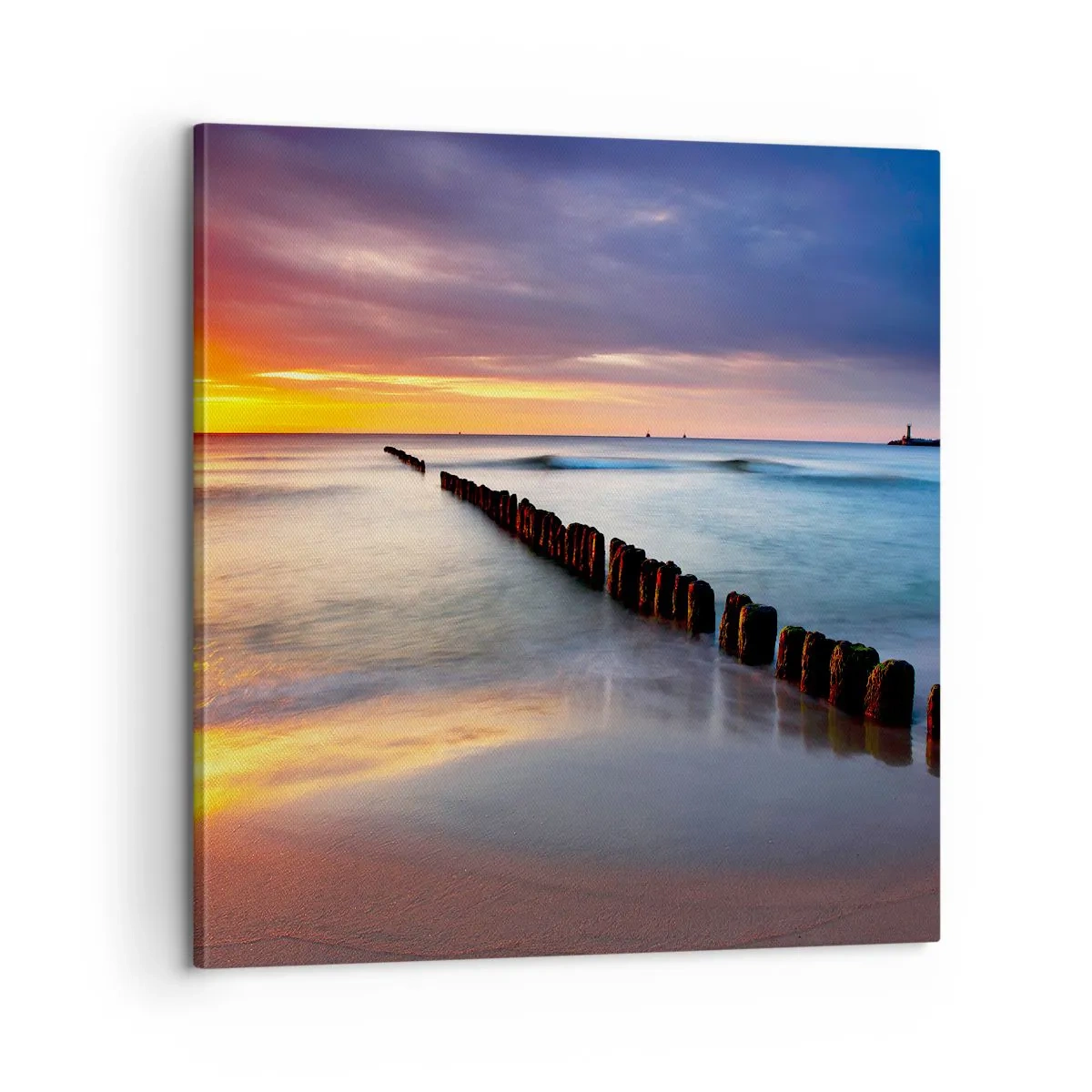 Impression sur toile - Image sur toile - Ecoute le silence - 60x60 cm