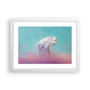 Affiche dans un cadre blanc - Poster - Le monde souterrain des fleurs - 40x30 cm