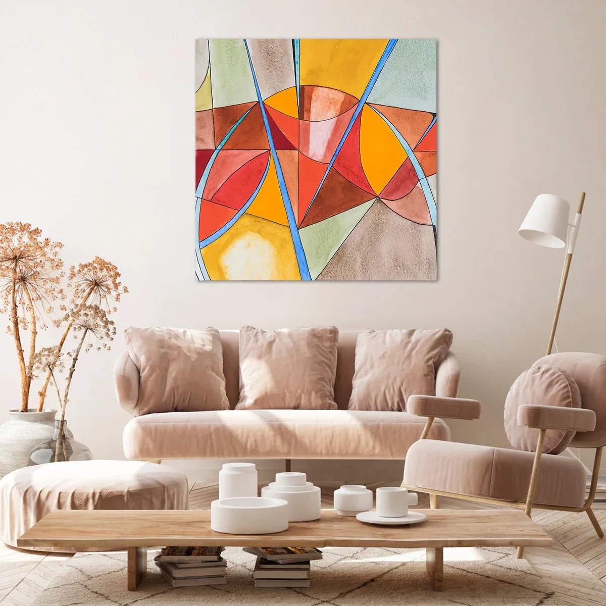 Impression sur toile - Image sur toile - Le carrousel, le carrousel des rêves - 70x70 cm