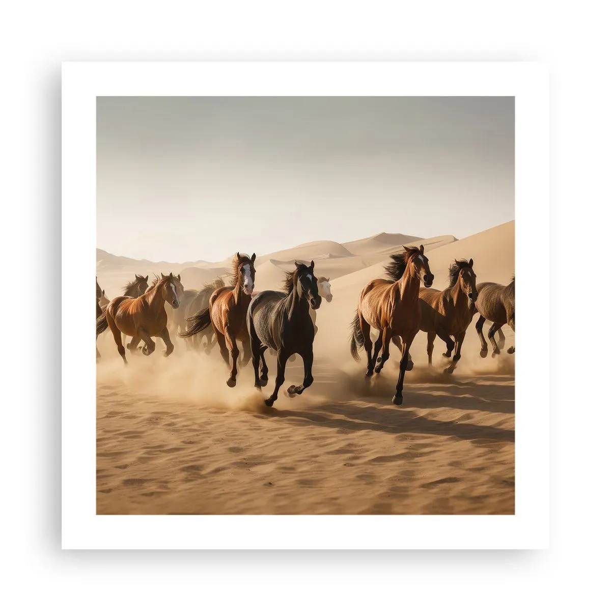 Affiche - Poster - Libre comme le vent - 50x50 cm