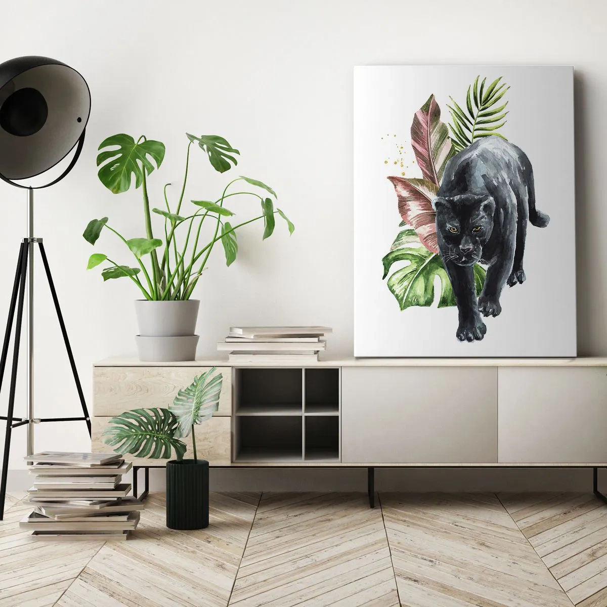 Impression sur toile - Image sur toile - Sauvagerie du coeur - 55x100 cm