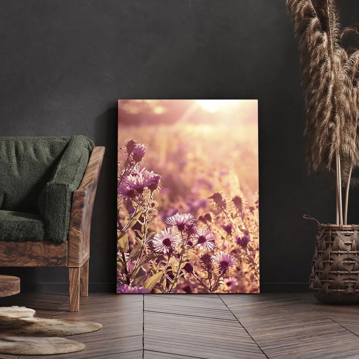 Impression sur toile - Image sur toile - Avant que l'été ne parte - 55x100 cm