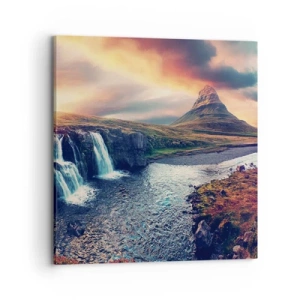 Impression sur toile - Image sur toile - Dans la majesté de la nature - 70x70 cm