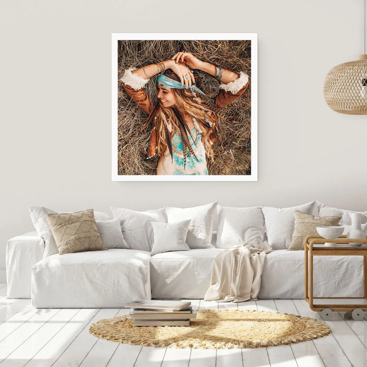 Affiche - Poster - En route vers les années d'amour - 60x60 cm