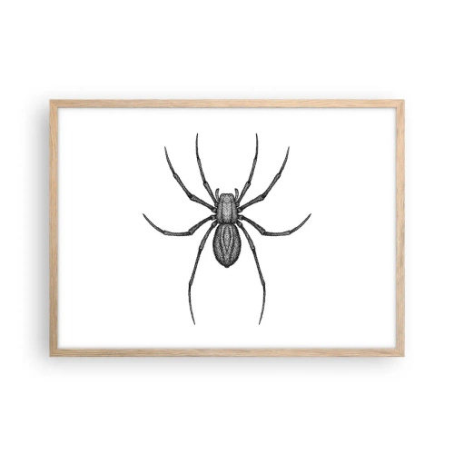 Affiche dans un chêne clair - Poster - Une précision troublante - 70x50 cm