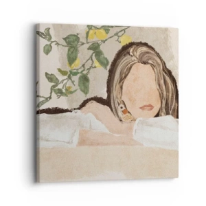 Impression sur toile - Image sur toile - La beauté du sud - 30x30 cm