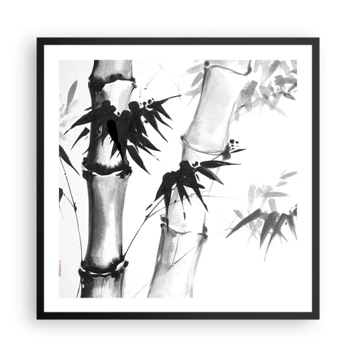 Affiche dans un cadre noir - Poster - Gros plan sur l'orient - 60x60 cm