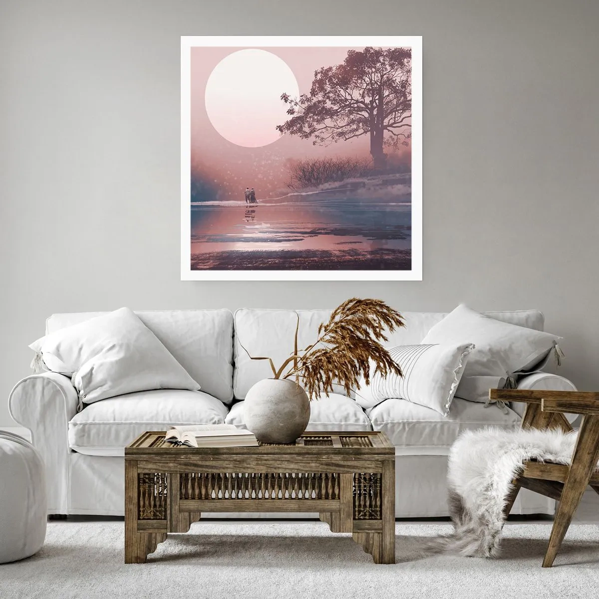 Affiche - Poster - Merveilles de la nuit - 60x60 cm