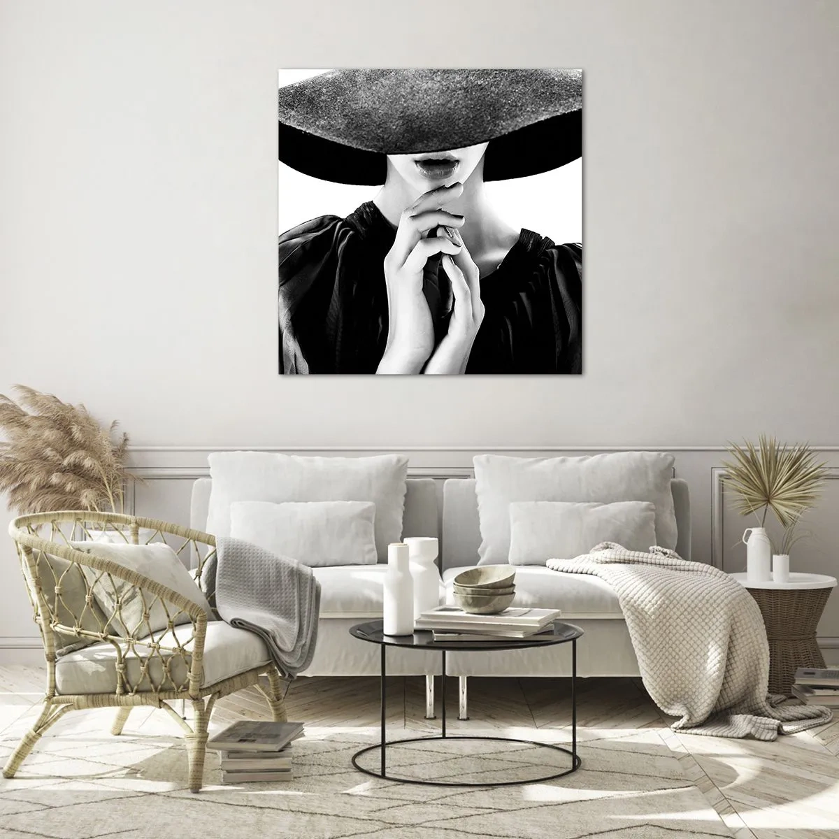 Impression sur verre - Image sur verre - Beauté cachée - 30x30 cm