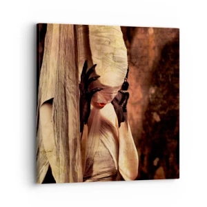 Impression sur toile - Image sur toile - Entre le bon et le mauvais - 30x30 cm