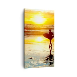 Impression sur toile - Image sur toile - Le retour du guerrier - 45x80 cm