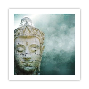 Affiche - Poster - A la recherche de la lumière - 50x50 cm