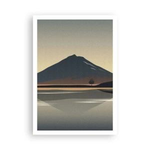 Affiche - Poster - Reflet de miroir - 70x100 cm