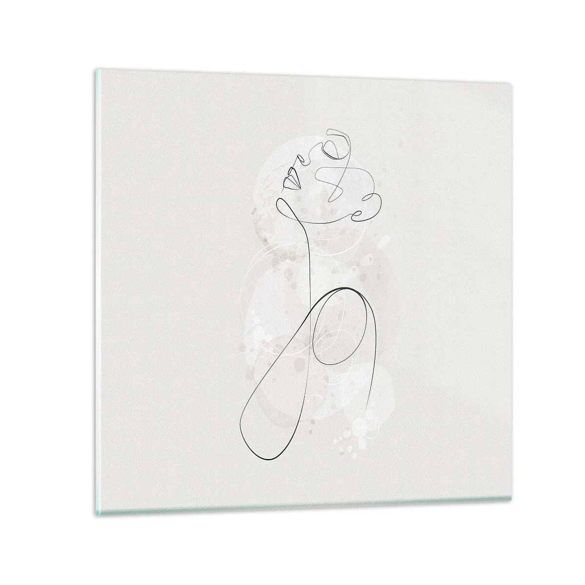 Impression sur verre - Image sur verre - Spirale de beauté - 50x50 cm