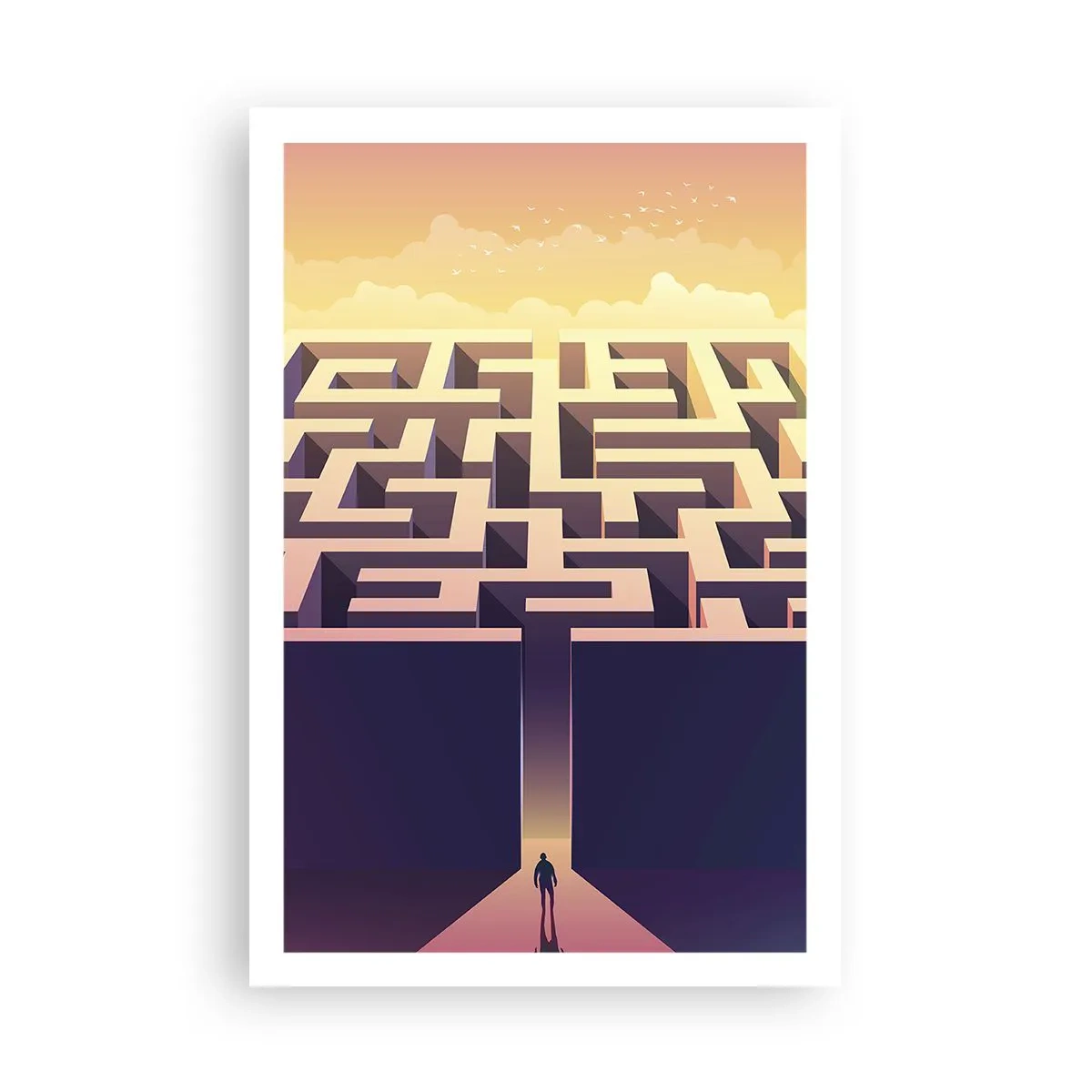 Affiche - Poster - Le temps de la décision - 61x91 cm