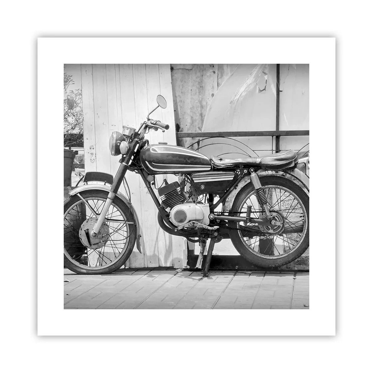 Affiche - Poster - Classique au dessus de tout - 40x40 cm