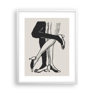 Affiche dans un cadre blanc - Poster - Attribut féminin - 40x50 cm
