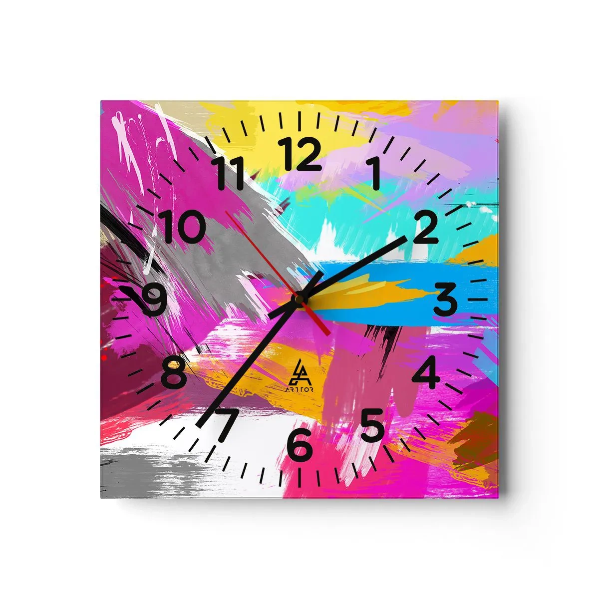 Horloge murale - Pendule murale - Maz, maz, maz encore une fois - 40x40 cm
